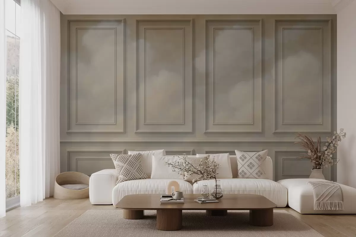 Fototapet Imitace tvarování se vzdušnými mraky w04110v1