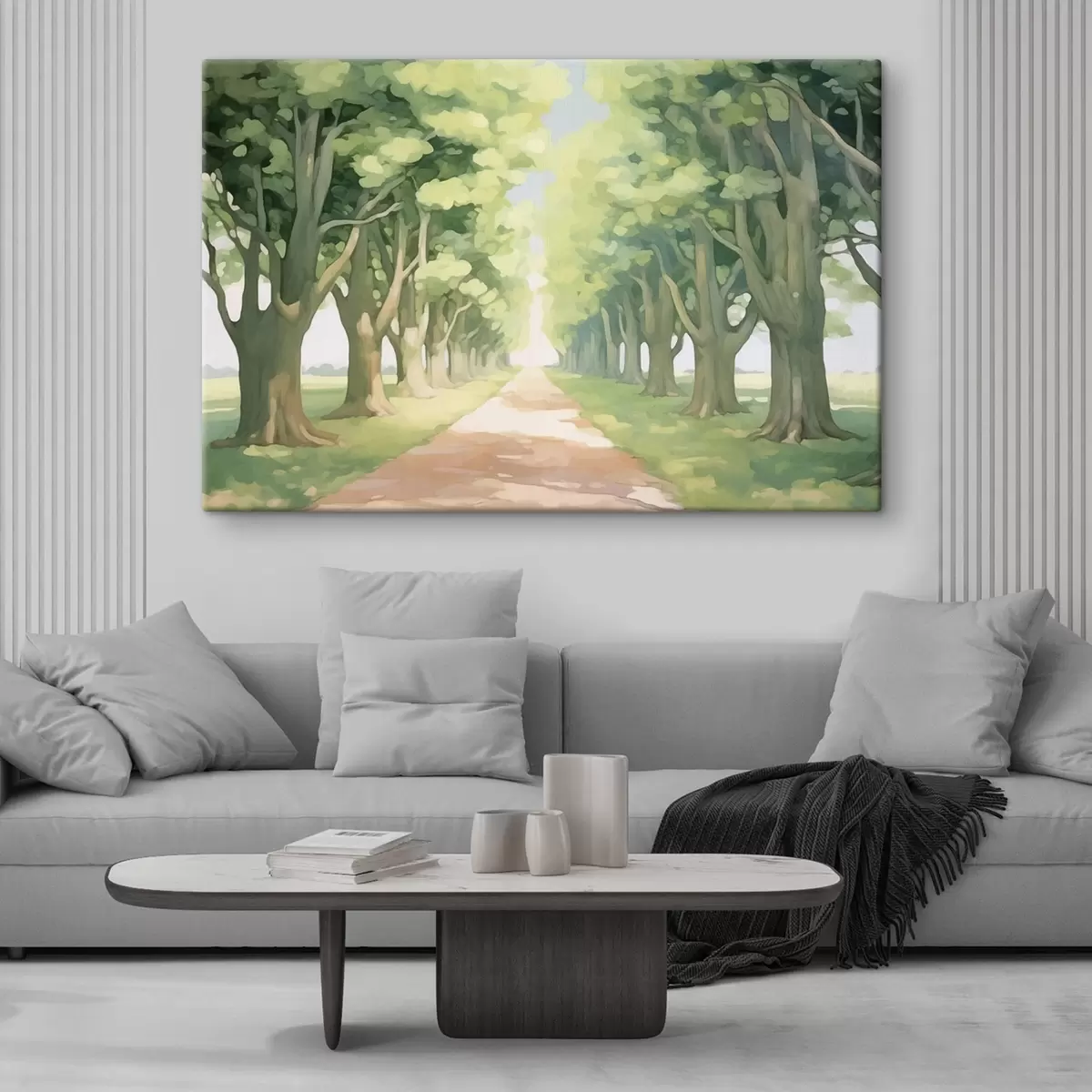 Obraz Alej stromů podél cesty Č. s44727