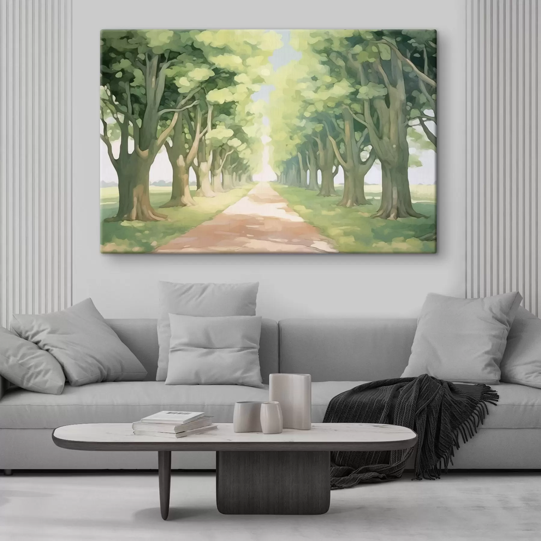 Obraz Alej stromů podél cesty Č. s44727