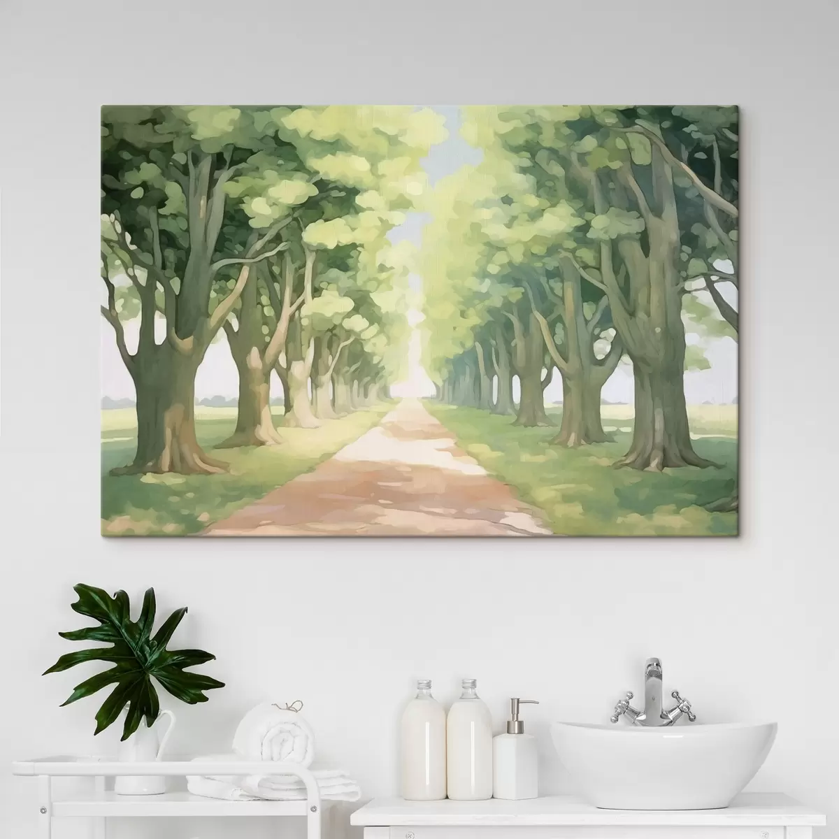 Obraz Alej stromů podél cesty Č. s44727