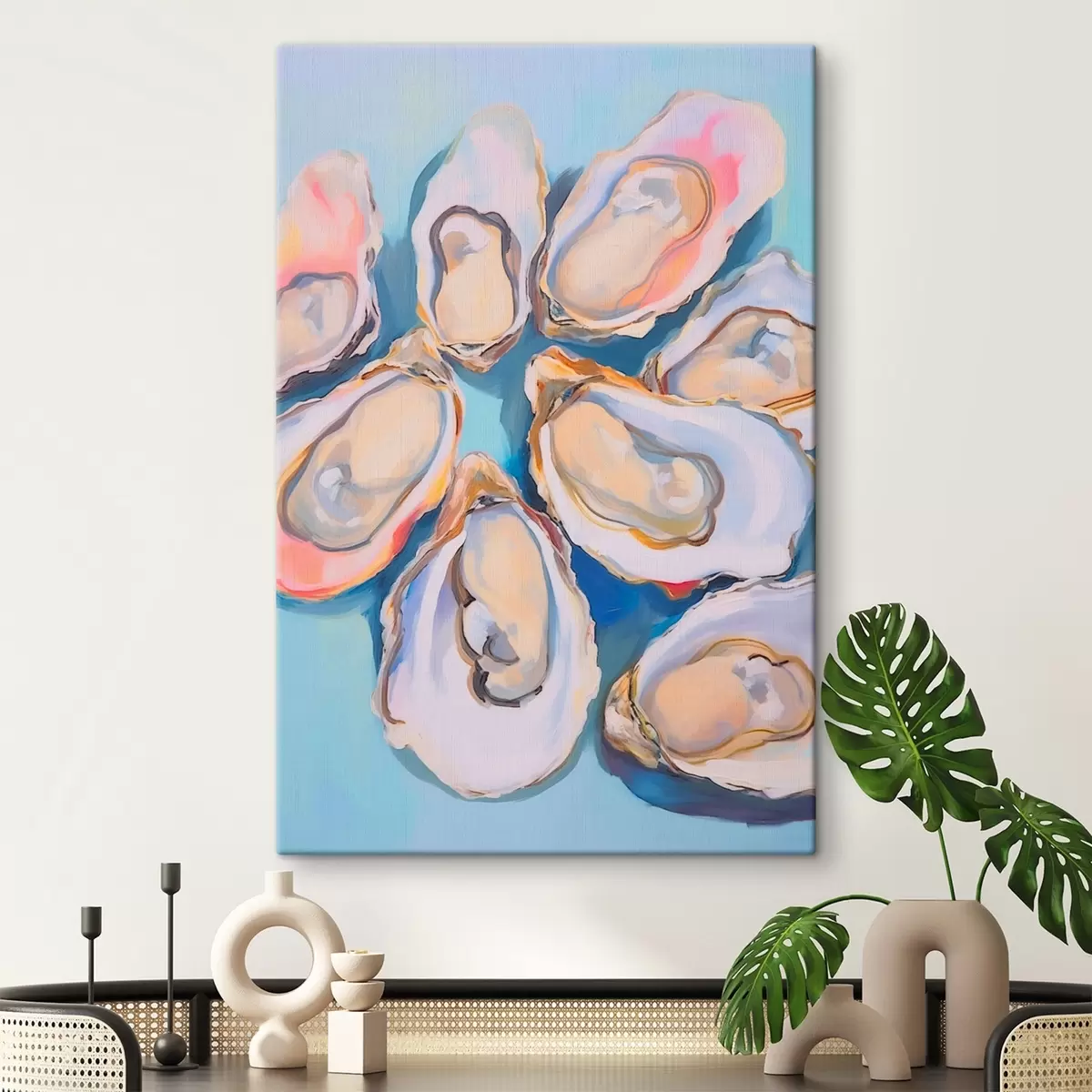 Obraz Ústřice na pláži Č. s44734