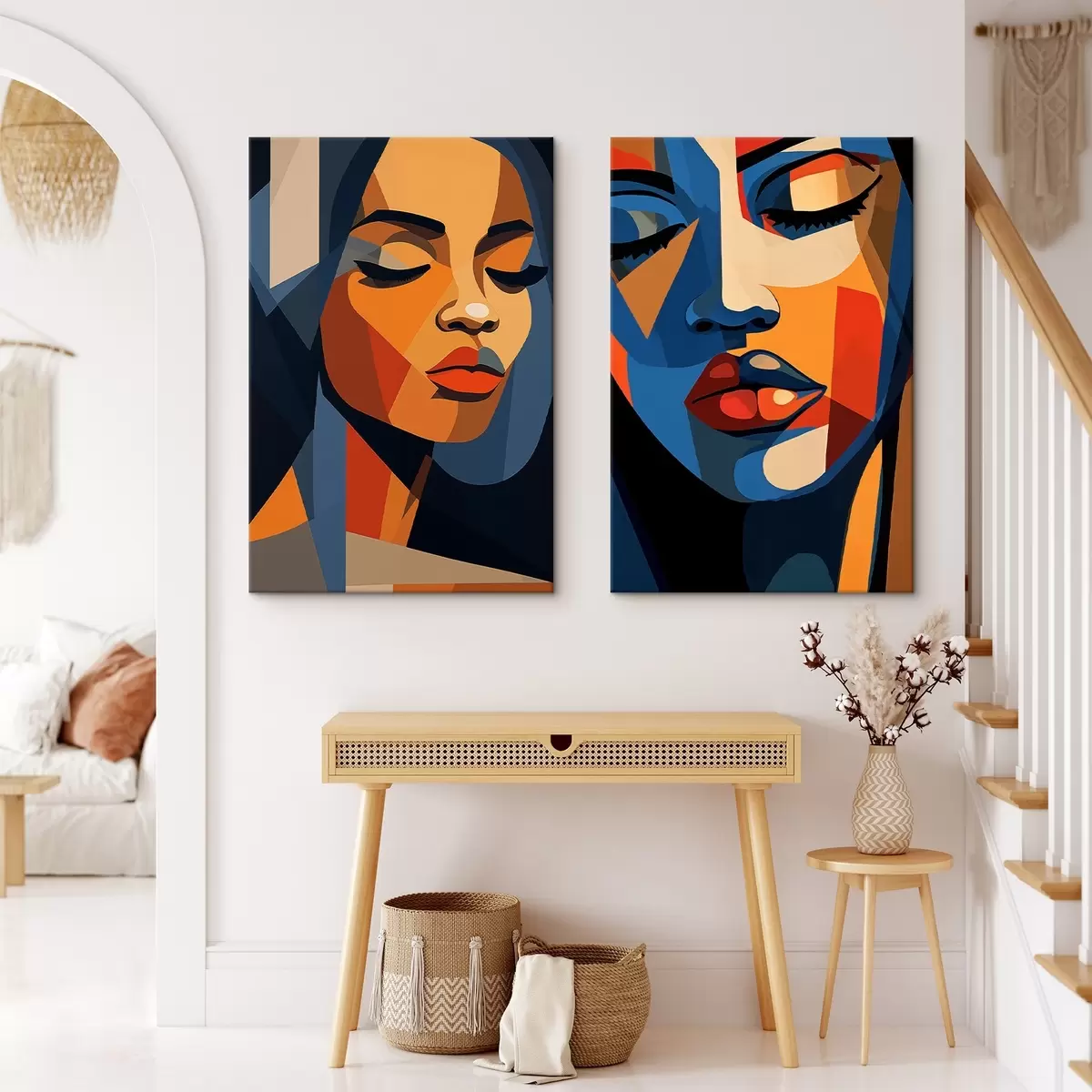 Obraz Barevné portréty ve stylu pop art Č. m00467