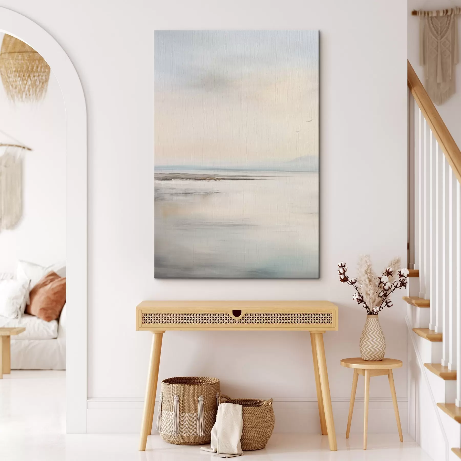Obraz Pastelové moře s horizontem Č. s44746