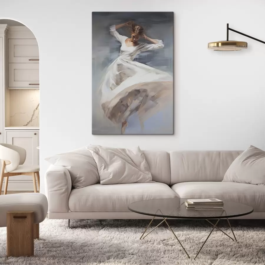 Obraz Tanečnice v jemných tónech Č. s44751