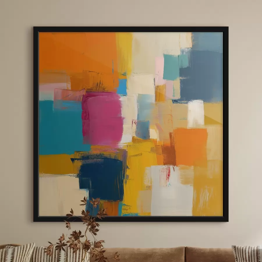 Fototapet Barevné skvrny v moderním stylu f44753