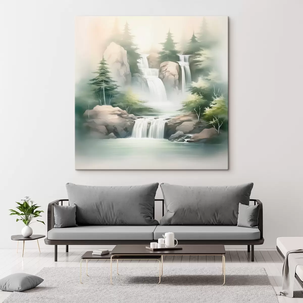 Obraz Akvarel imitace akvarelu Č. s44777