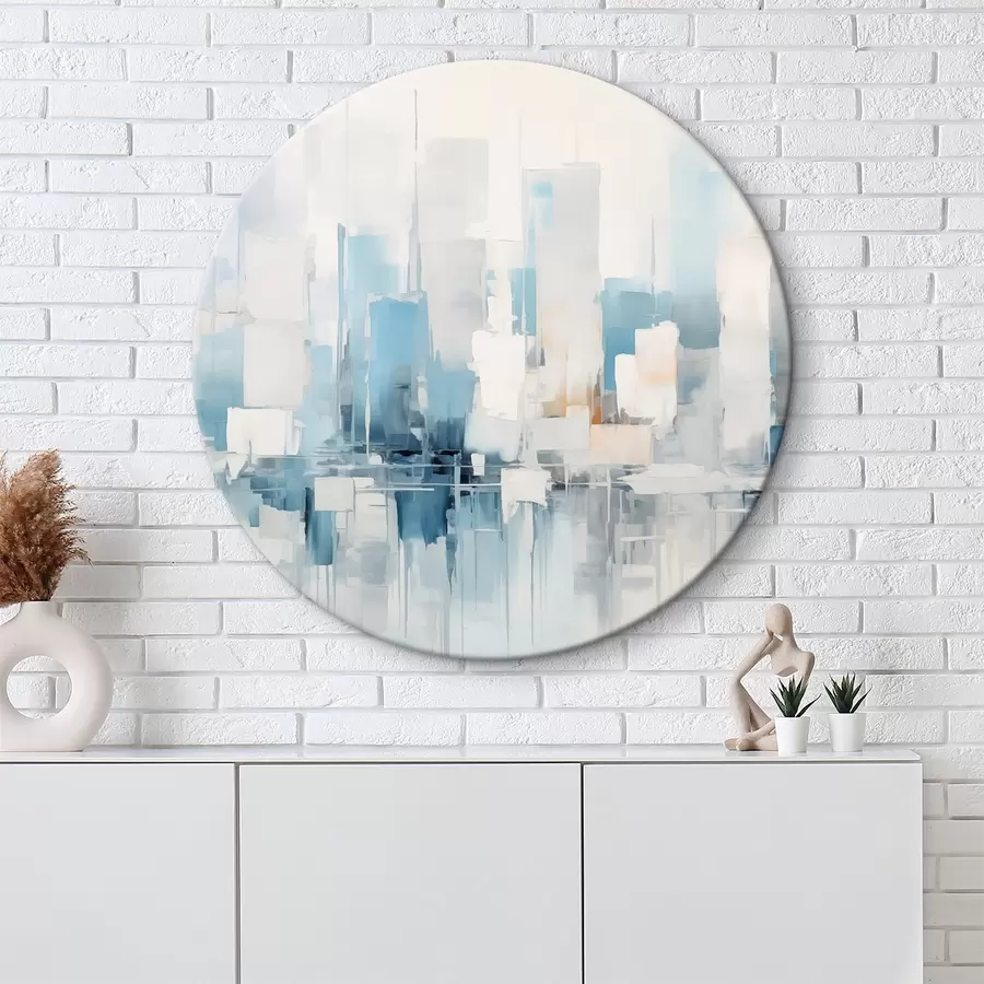 Obraz Abstraktní malba imitující město Č. r44768