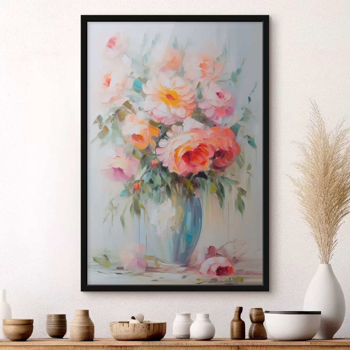 Poster Kytice ve váze f44776