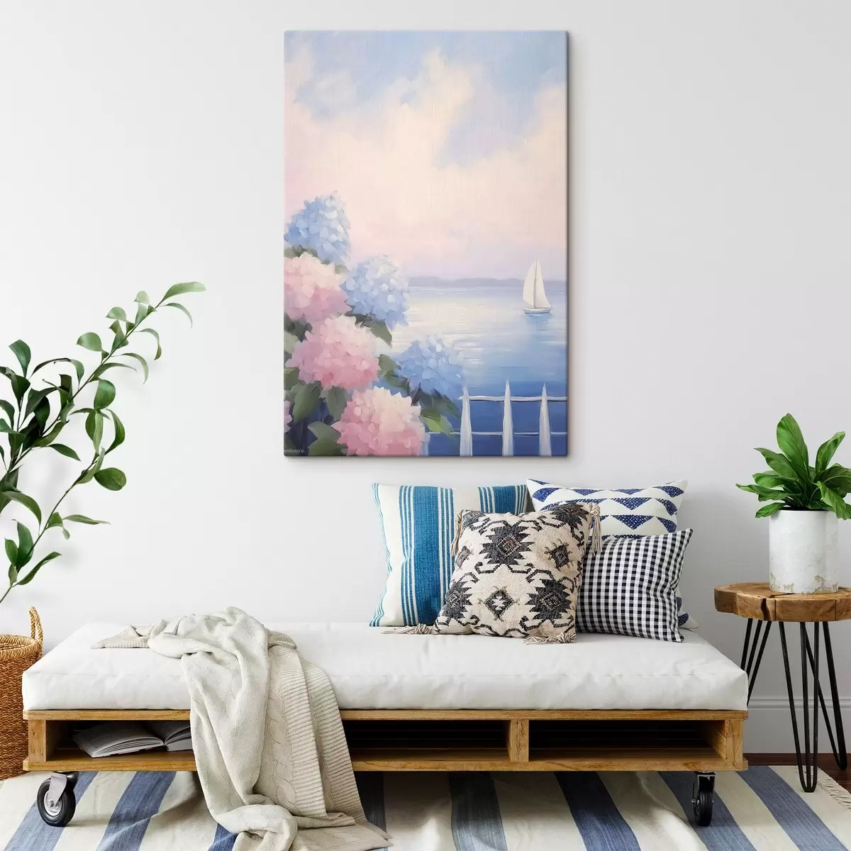 Obraz Keře hortenzií Č. s44805