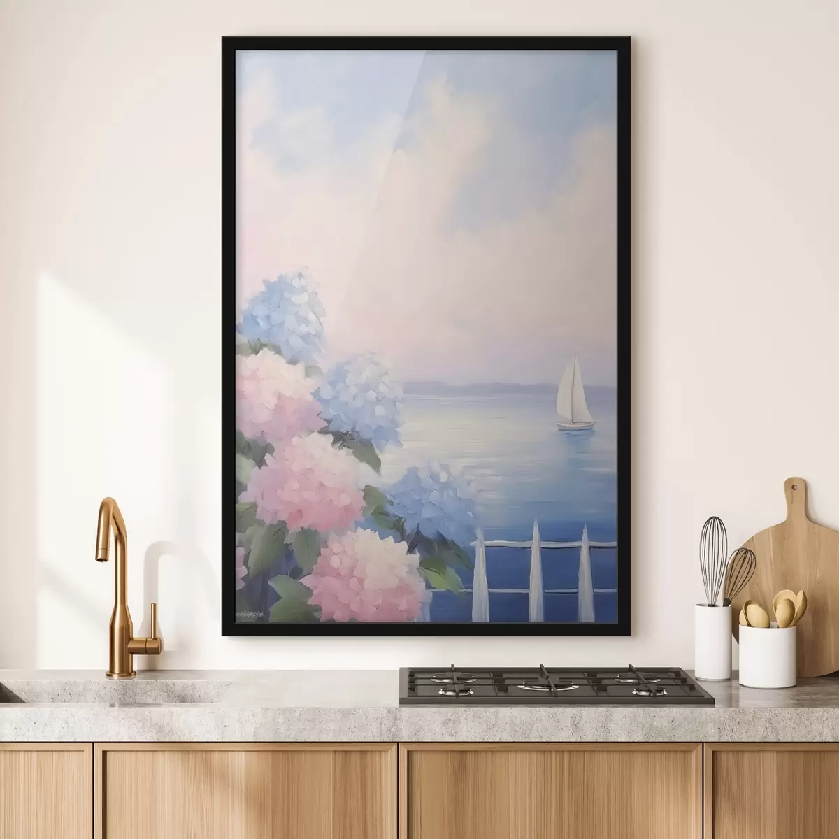 Poster Keře hortenzií f44805