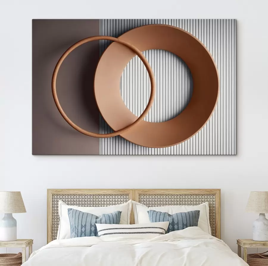 Obraz Mlhavé pohoří s tlumenými barvami Č. s44901