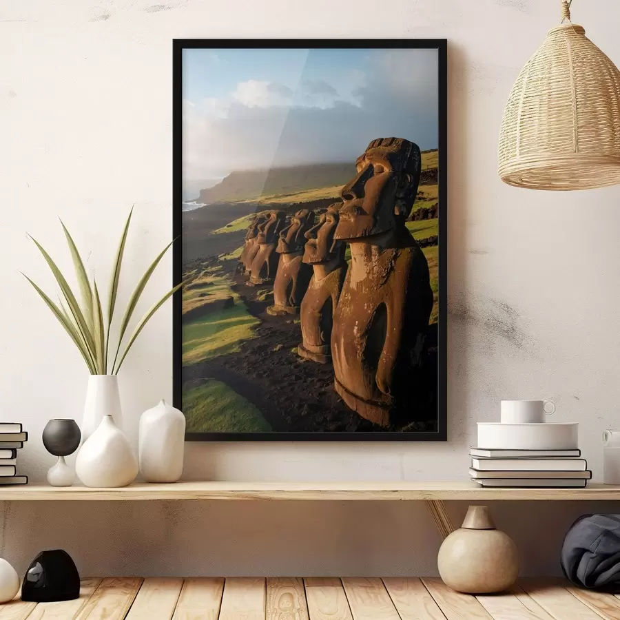 Fototapet Texturované zelené listy v makru s měkkým světlem f44899