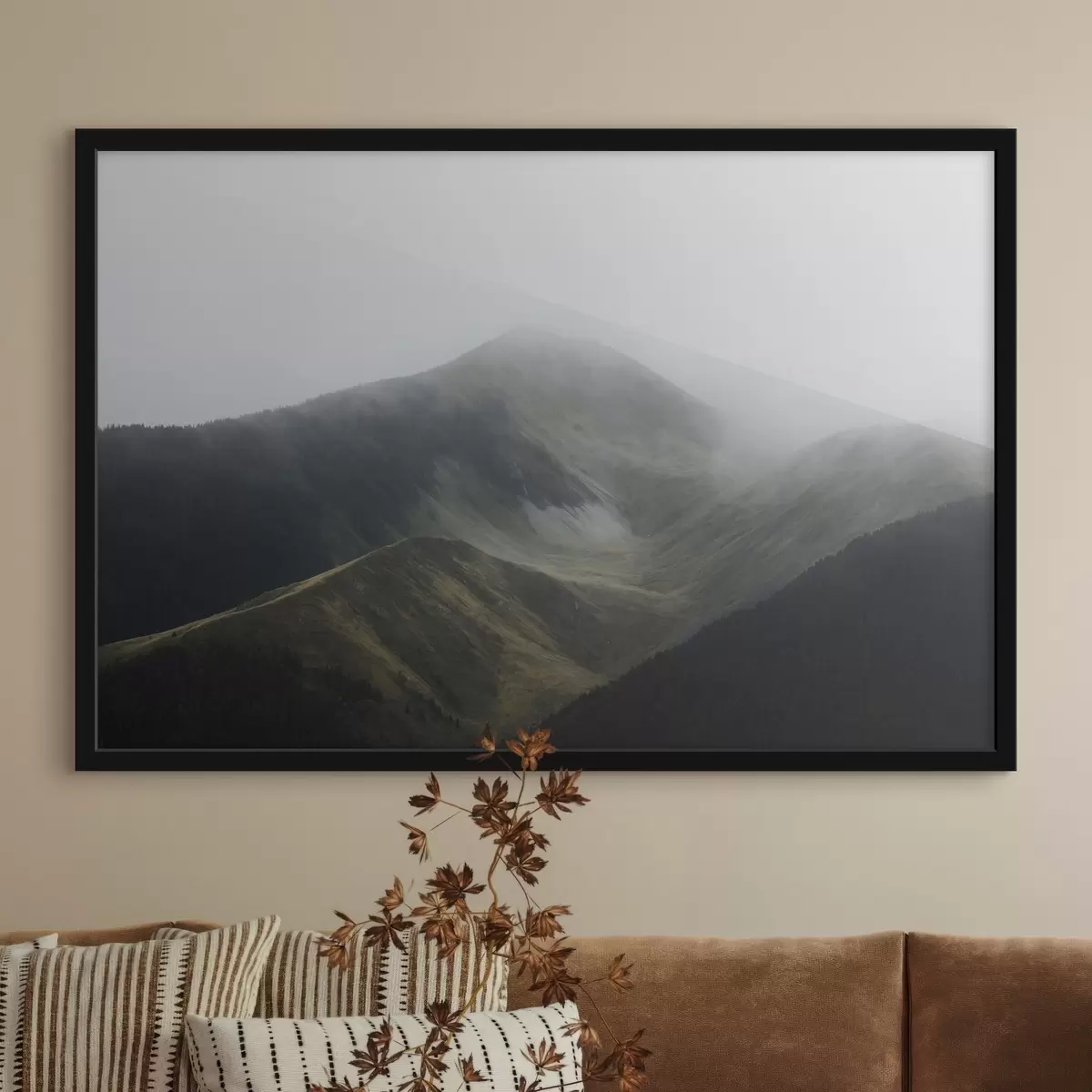 Poster Kamenné sochy Moai na Velikonočním ostrově při západu slunce f44900