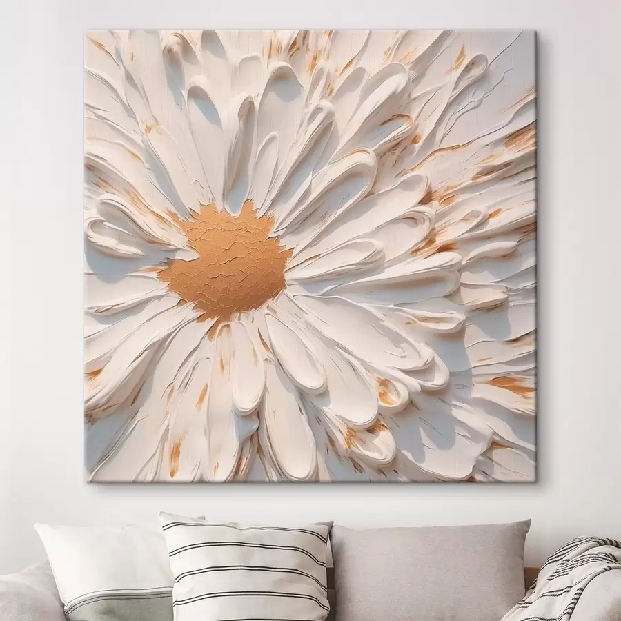 Obraz Malba imitující heřmánek Č. s44816