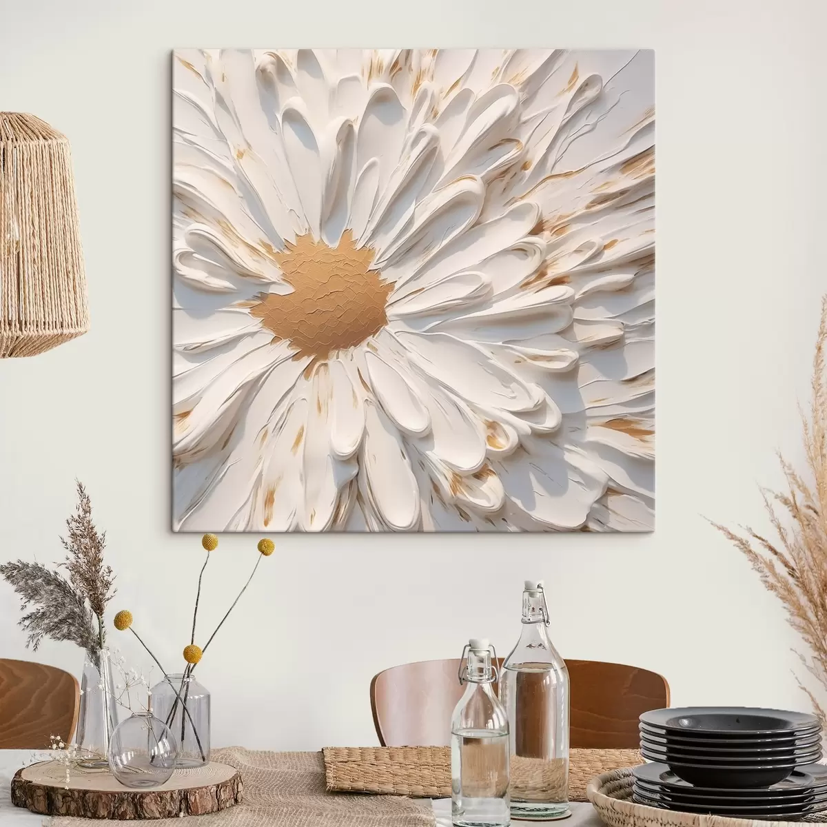 Obraz Malba imitující heřmánek Č. s44816