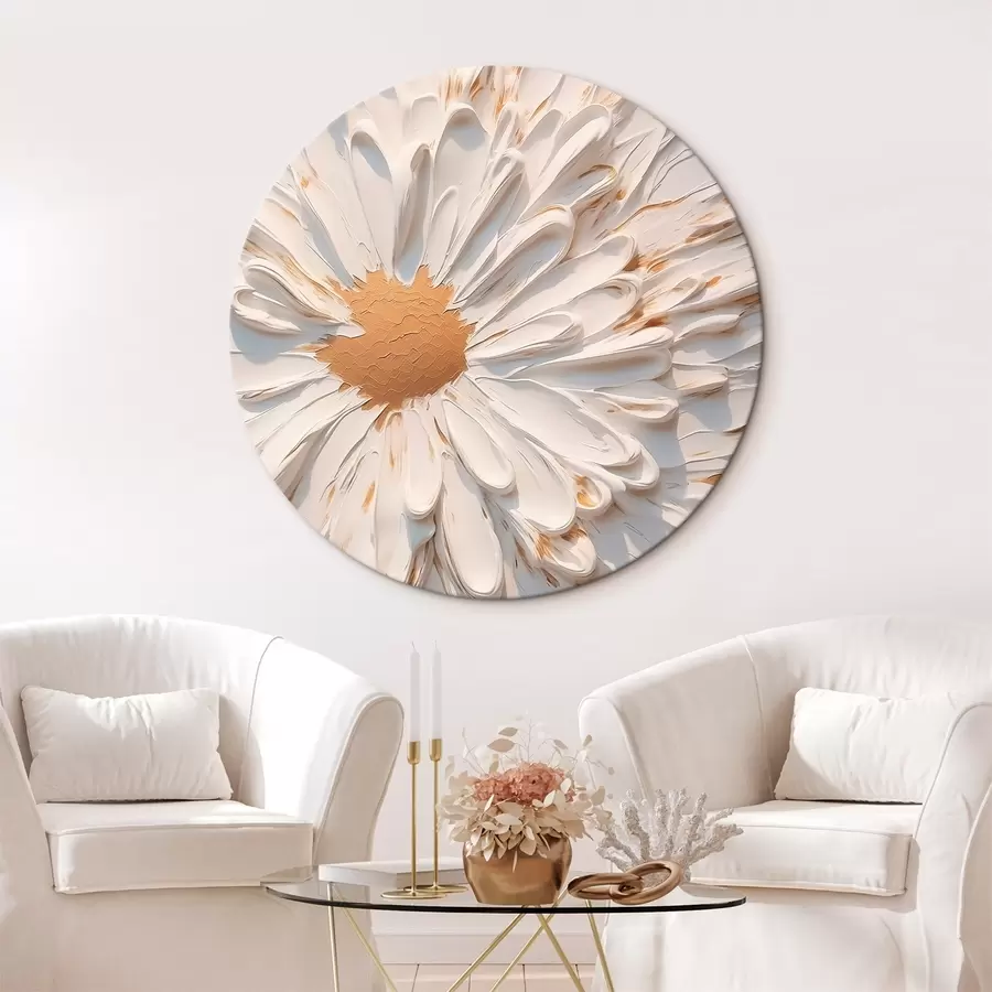 Obraz Malba imitující heřmánek Č. r44816