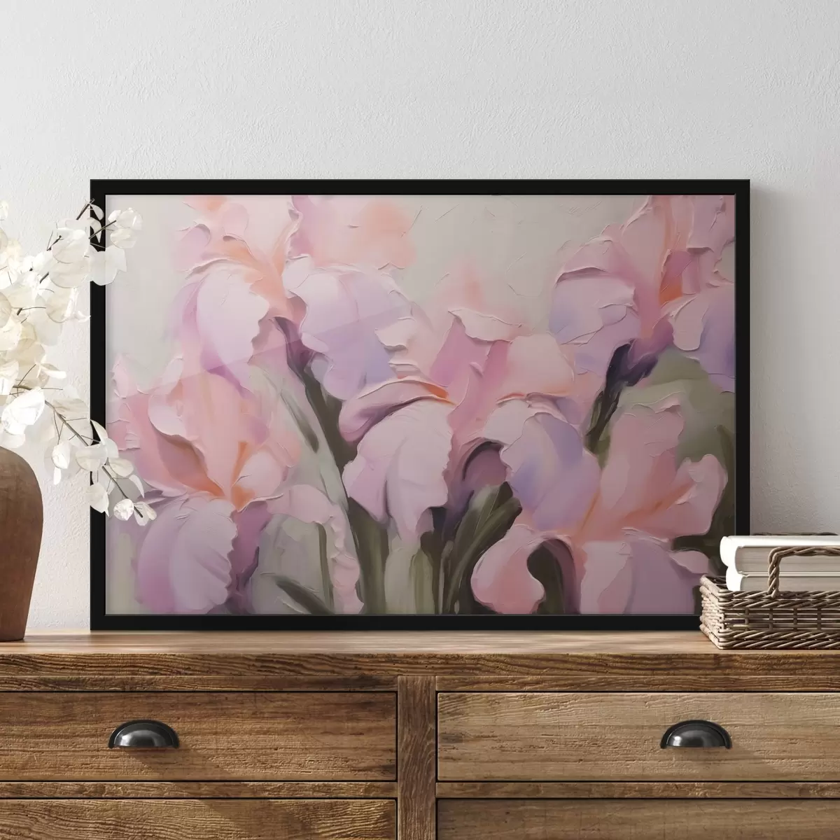 Poster Abstraktní kosatce f44833