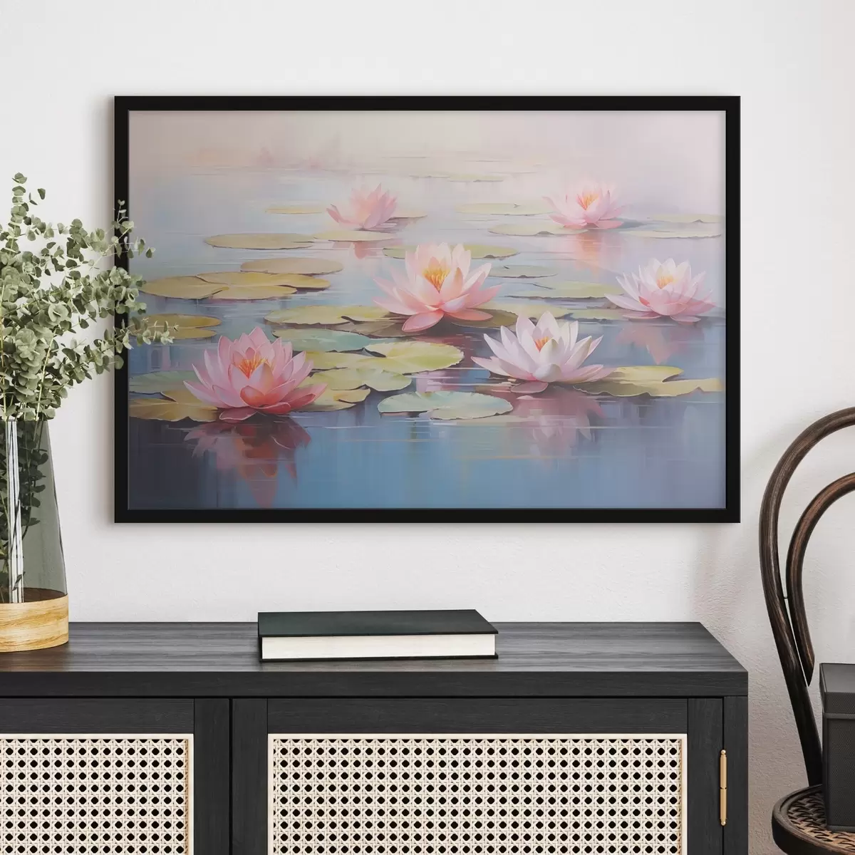 Poster Lotosy na vodě f44909