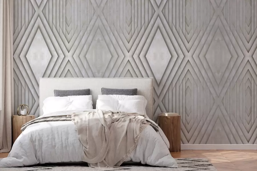 Fototapet imitace dřevěných desek v béžových barvách w04168