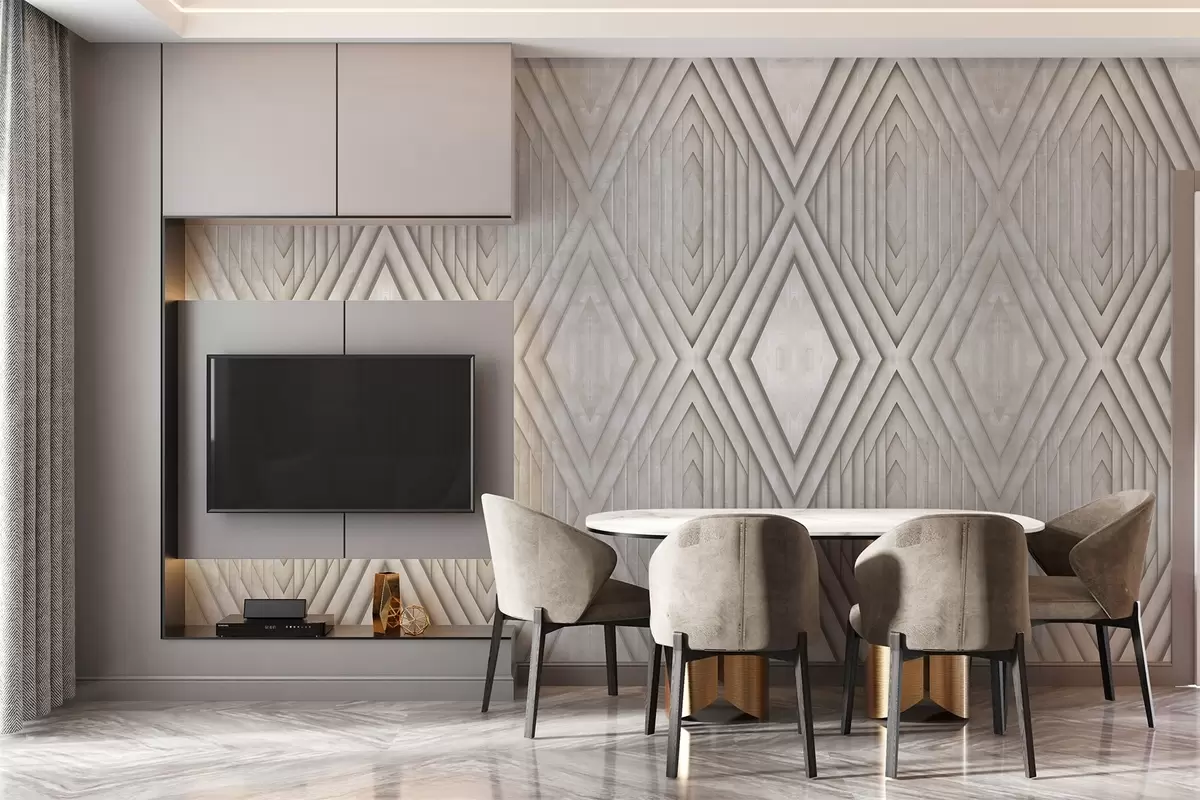 Fototapet imitace dřevěných desek v béžových barvách w04168