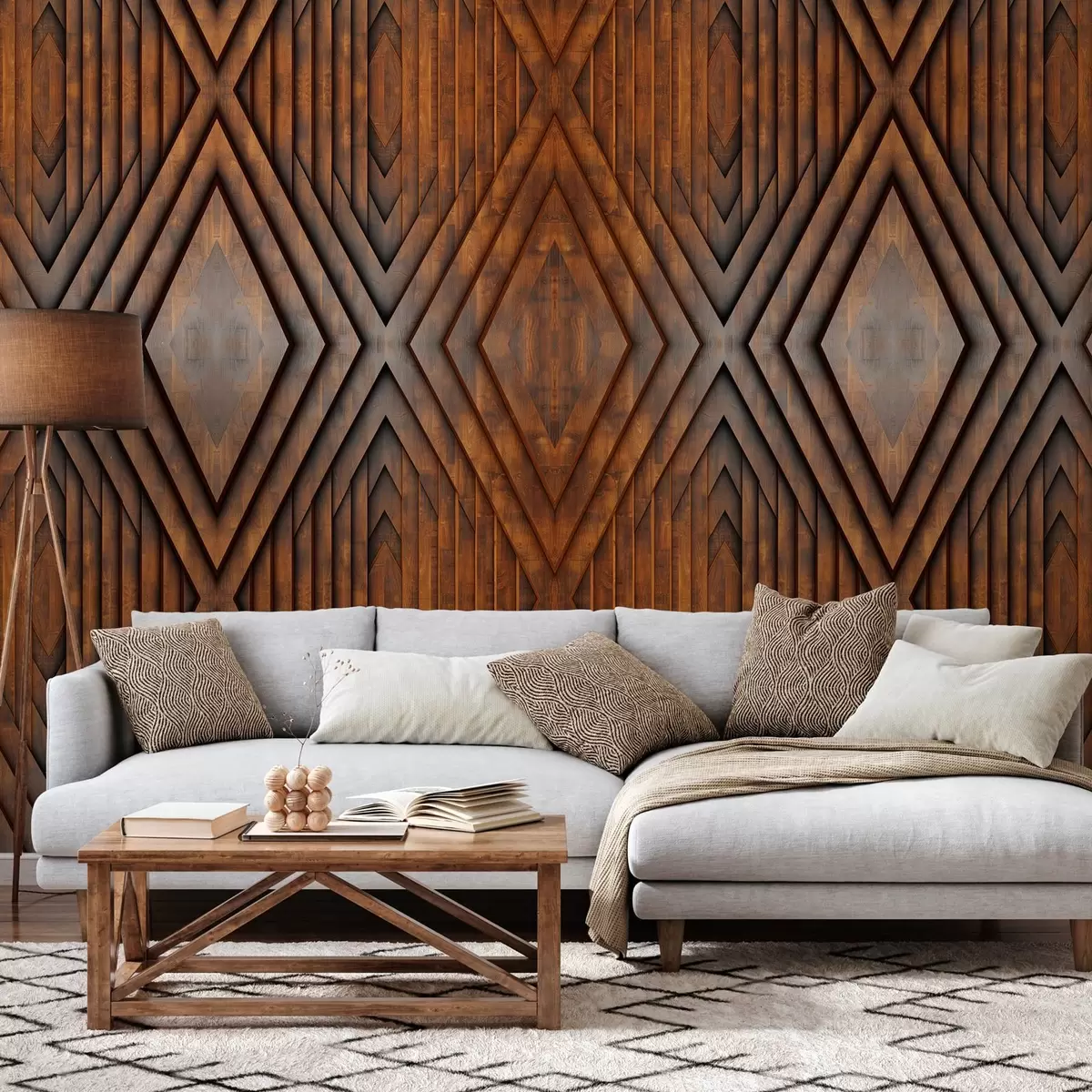 Fototapet imitace dřevěných desek w04168v1