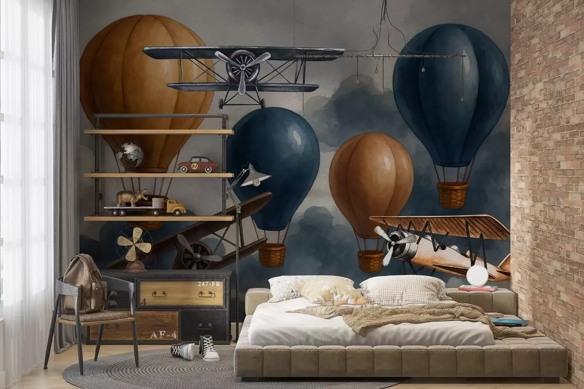 Fototapet Lety a plovoucí sny w04189