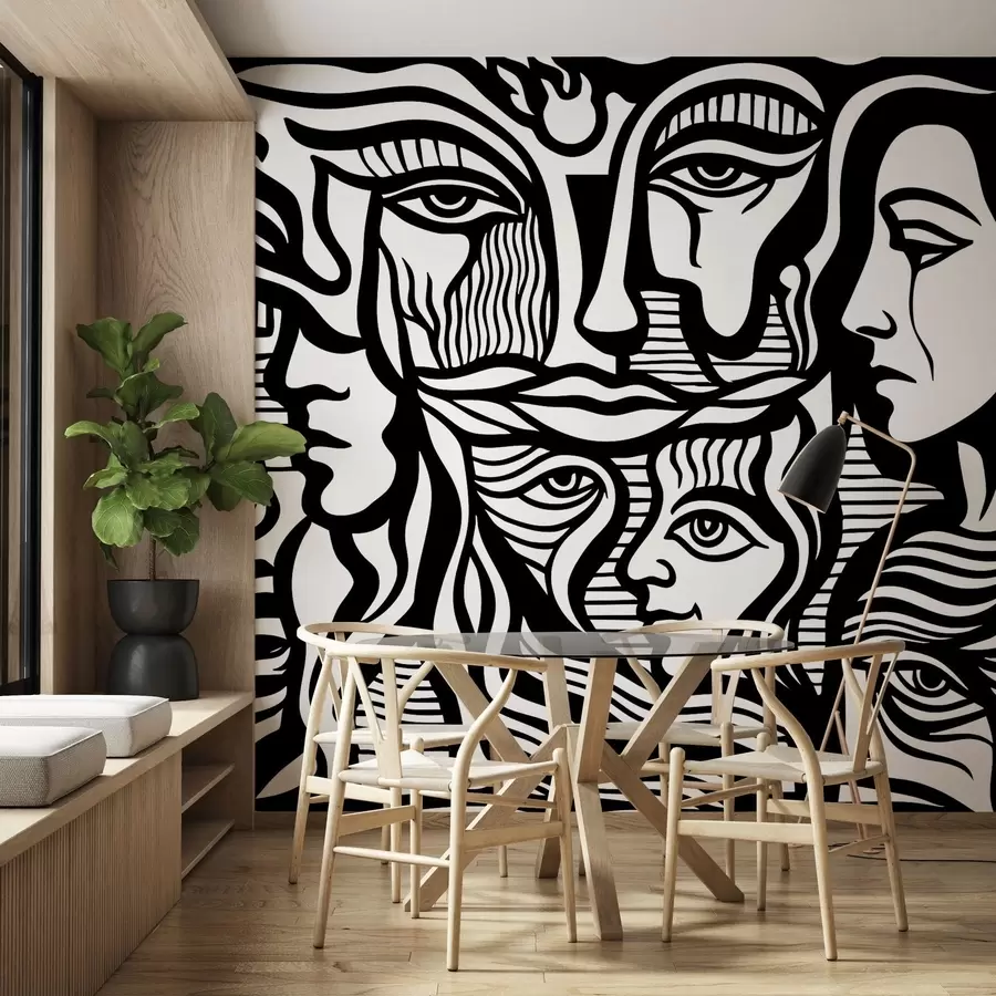 Fototapet Abstraktní anatomie w04191