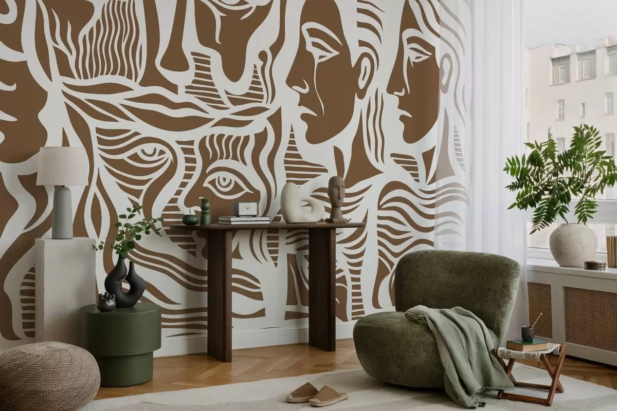 Fototapet Abstraktní anatomie w04191v1