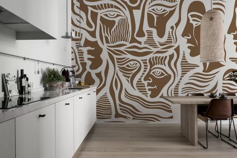 Fototapet Abstraktní anatomie w04191v1