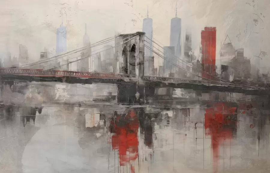 Fototapet Městská střešní krajina w04192