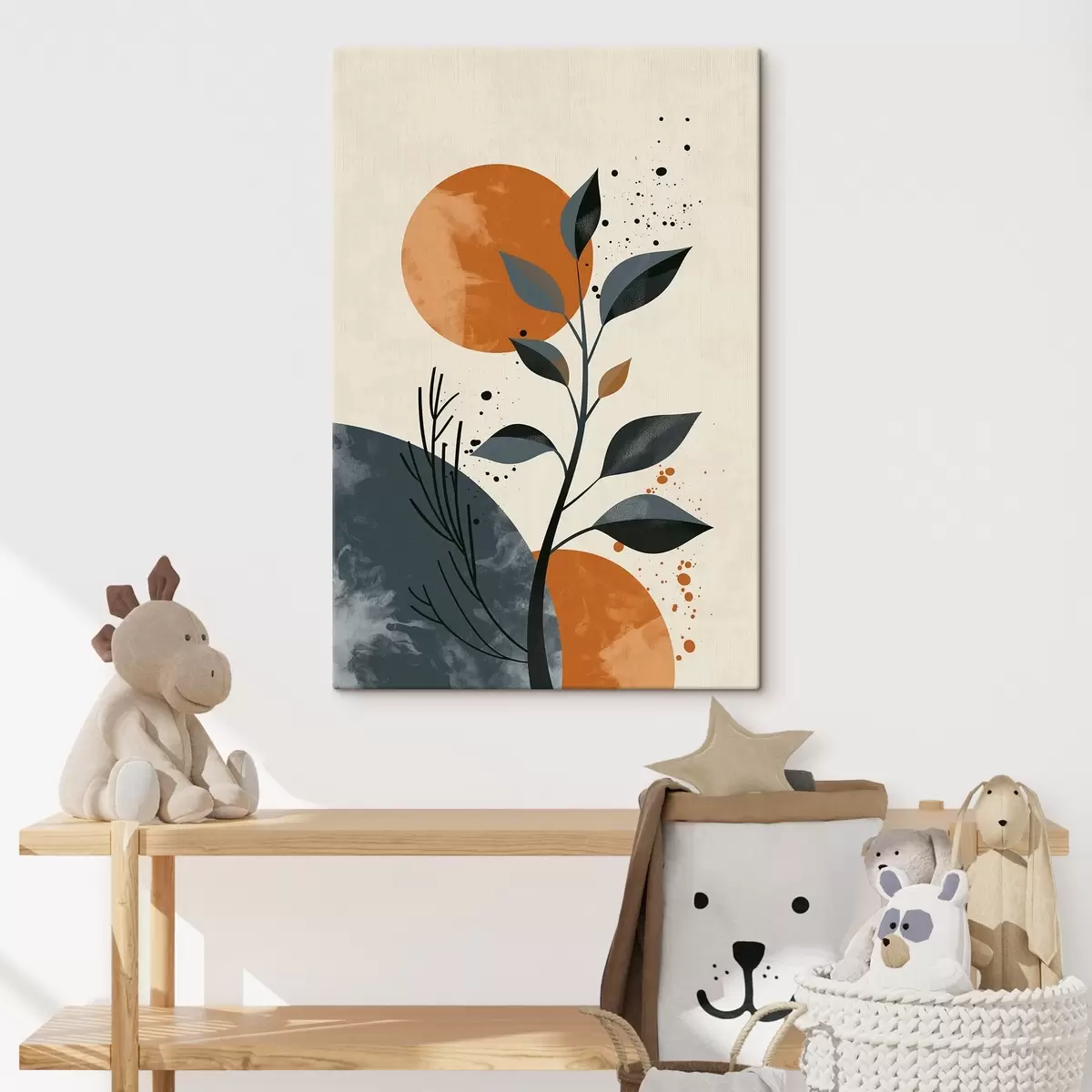 Obraz Slunce a listy Č. s44959