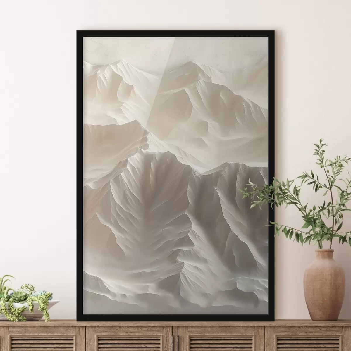 Poster Vlnité hřebeny f44954