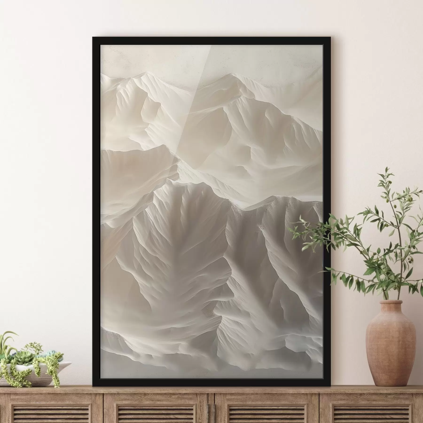 Fototapet Vlnité hřebeny f44954