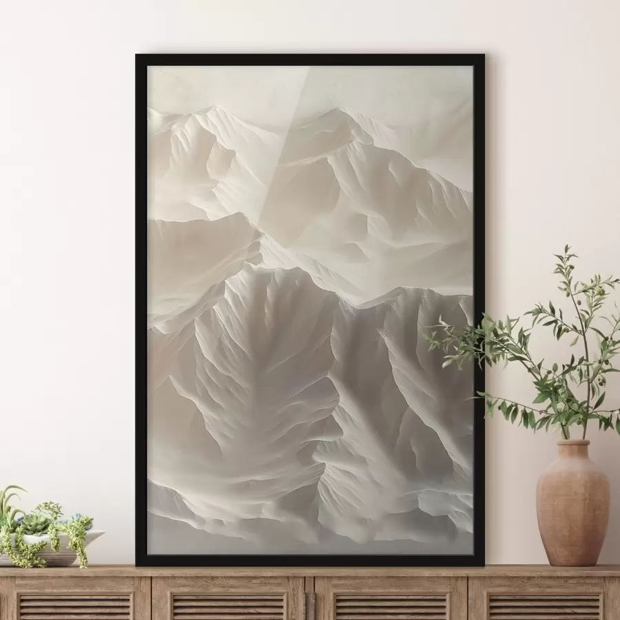 Fototapet Vlnité hřebeny f44954