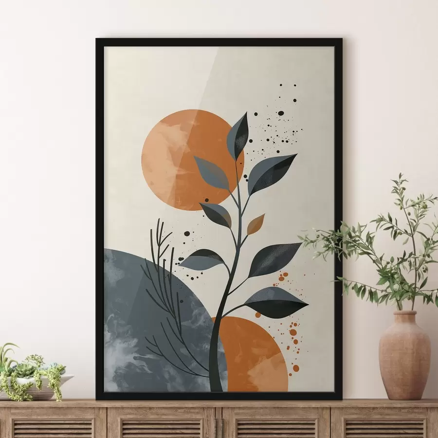 Fototapet Slunce a listy f44959