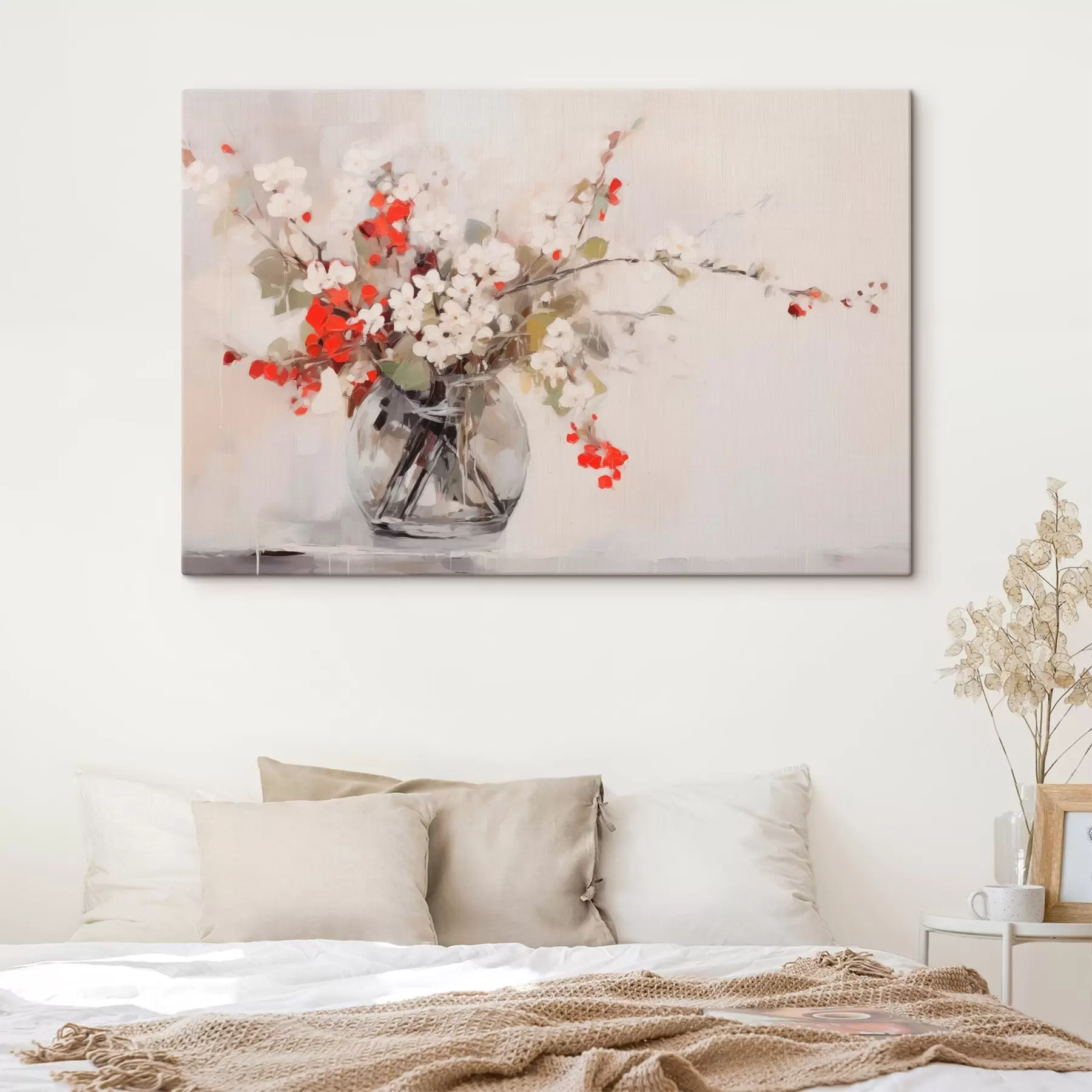 Obraz Jemná květinová kompozice ve stylu akvarelu Č. s44948