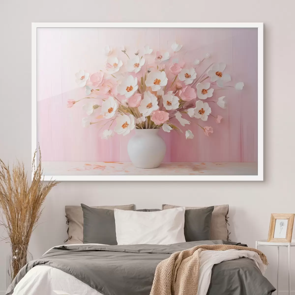 Poster Jemná kytice v moderním dekorativním stylu f44950