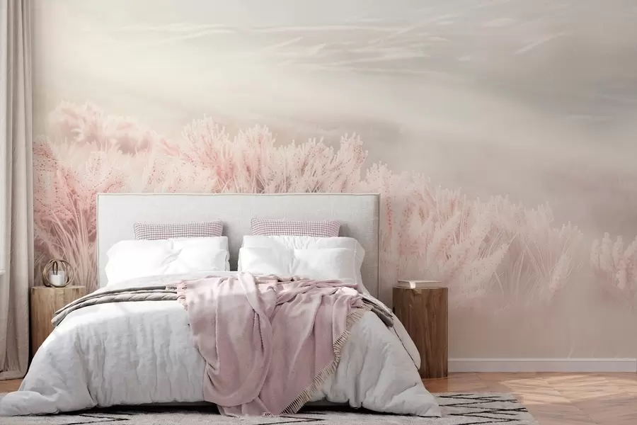 Fototapet  pole s nadýchanou trávou w04211