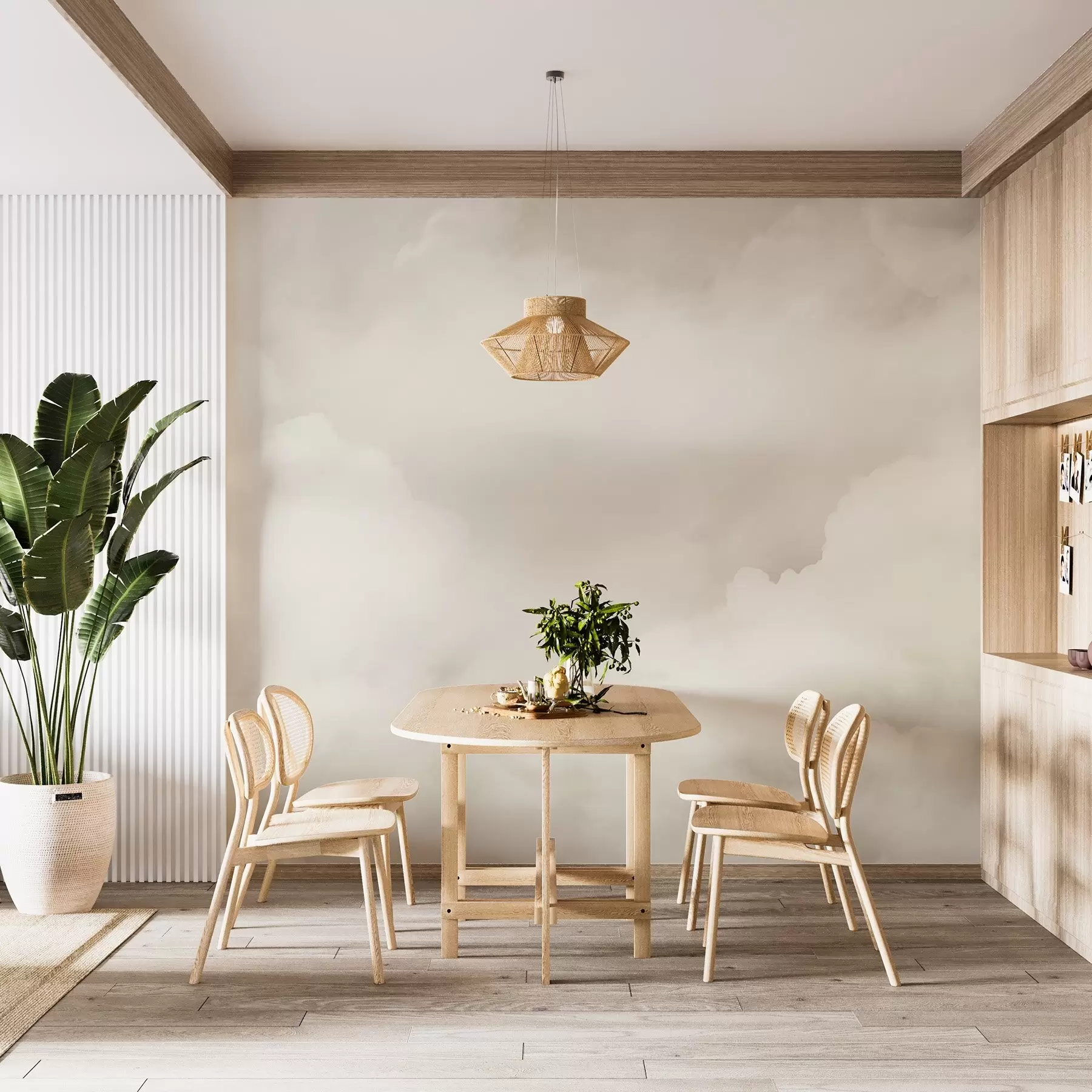 Fototapet Měkká oblaka w04224