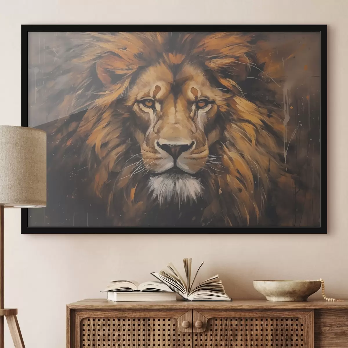 Poster Lion f44995
