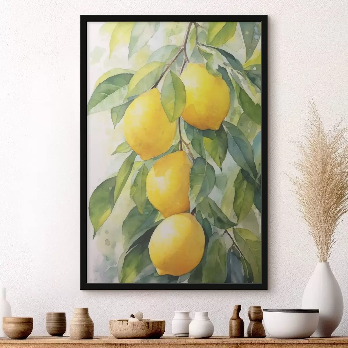 Poster Větev citronů f45001