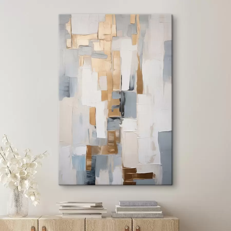 Obraz Moderní abstrakce napodobující malbu Č. s45010