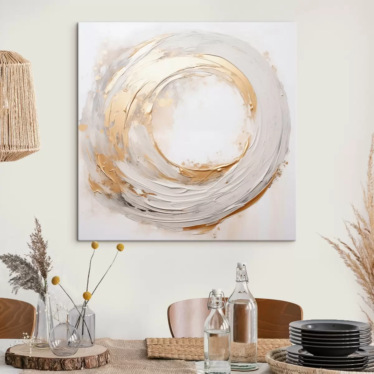 Obraz Abstraktní kruh Č. s45016