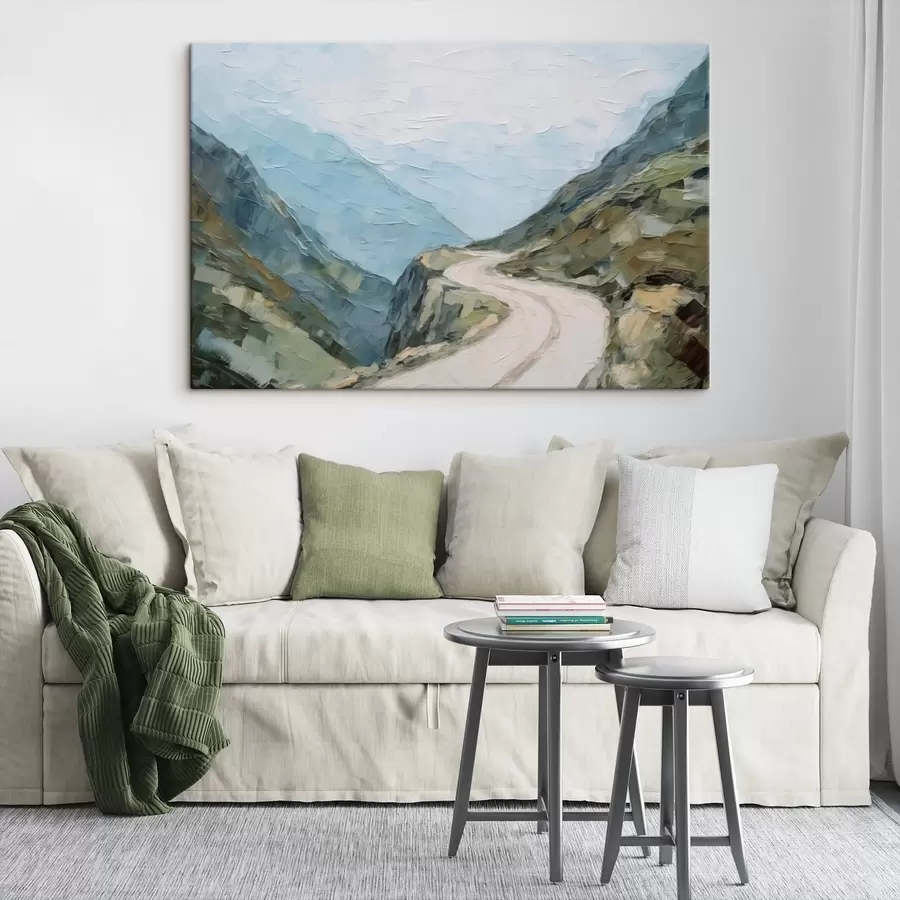 Obraz Cesta mezi horami Č. s45018