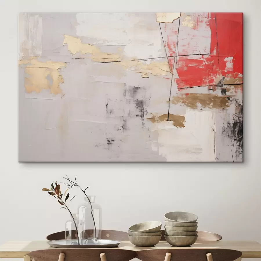 Obraz Chaotická abstrakce Č. s45026