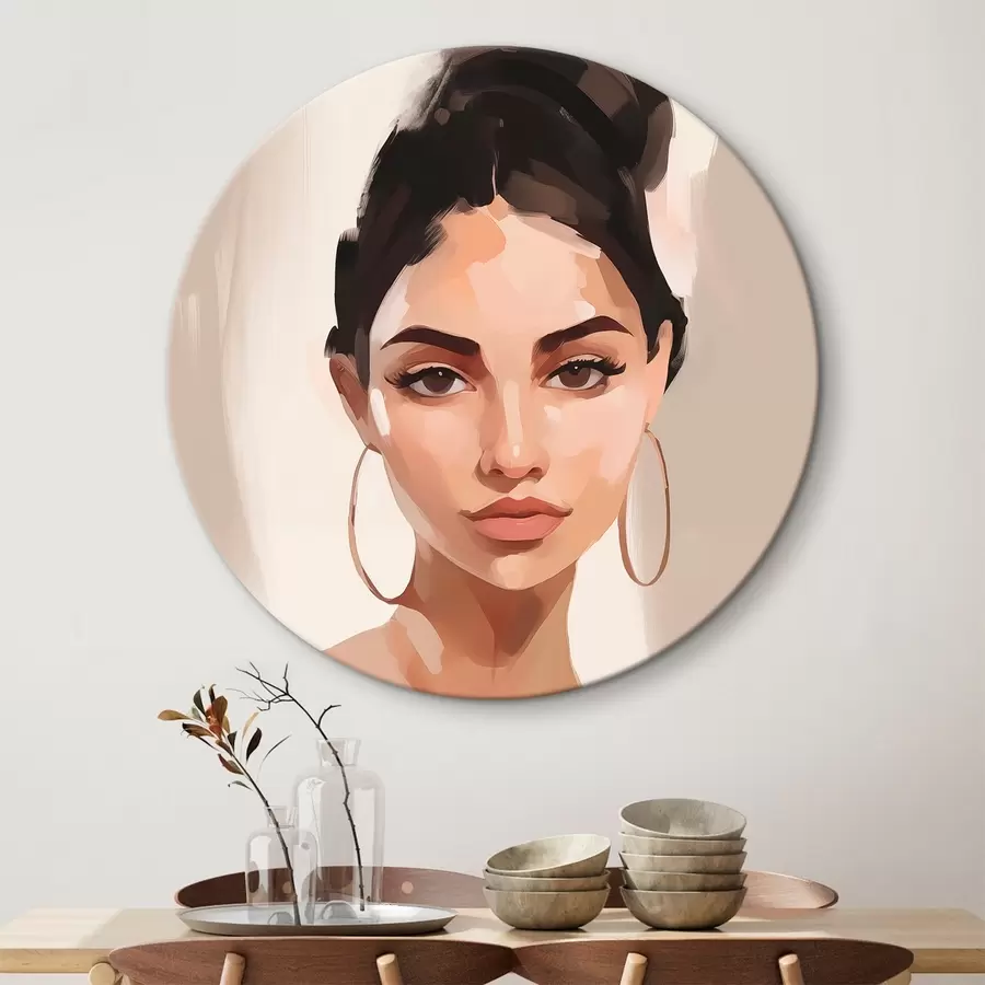 Obraz Portrét dívky imitace malby Č. r45014