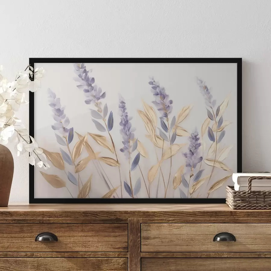 Fototapet Větvičky levandule f45011