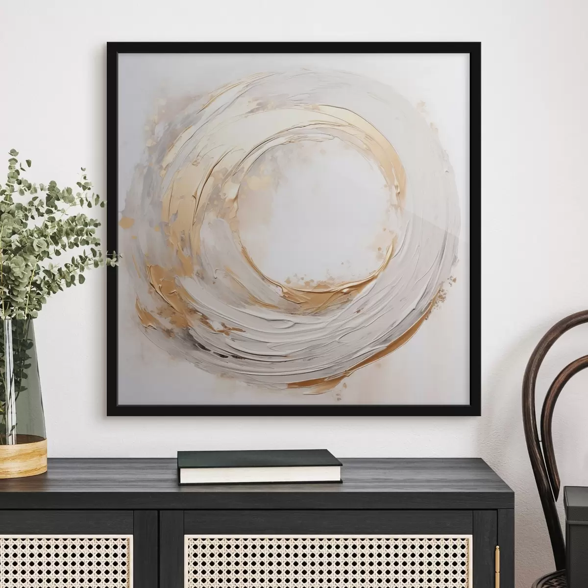 Poster Abstraktní kruh f45016