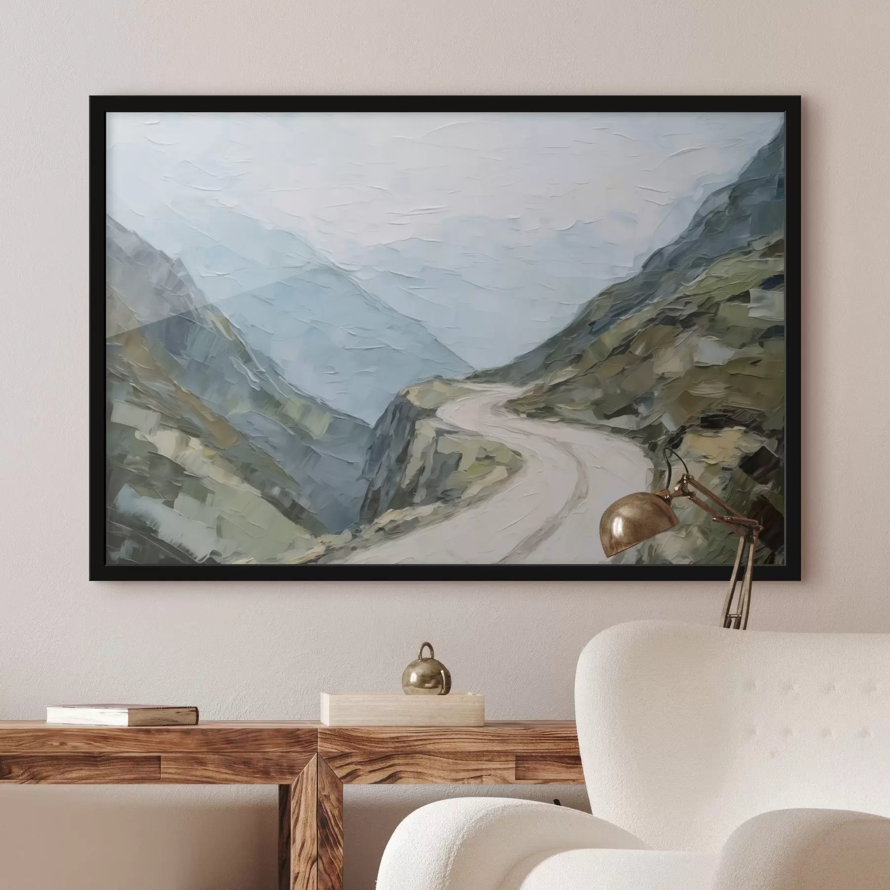 Fototapet Cesta mezi horami f45018