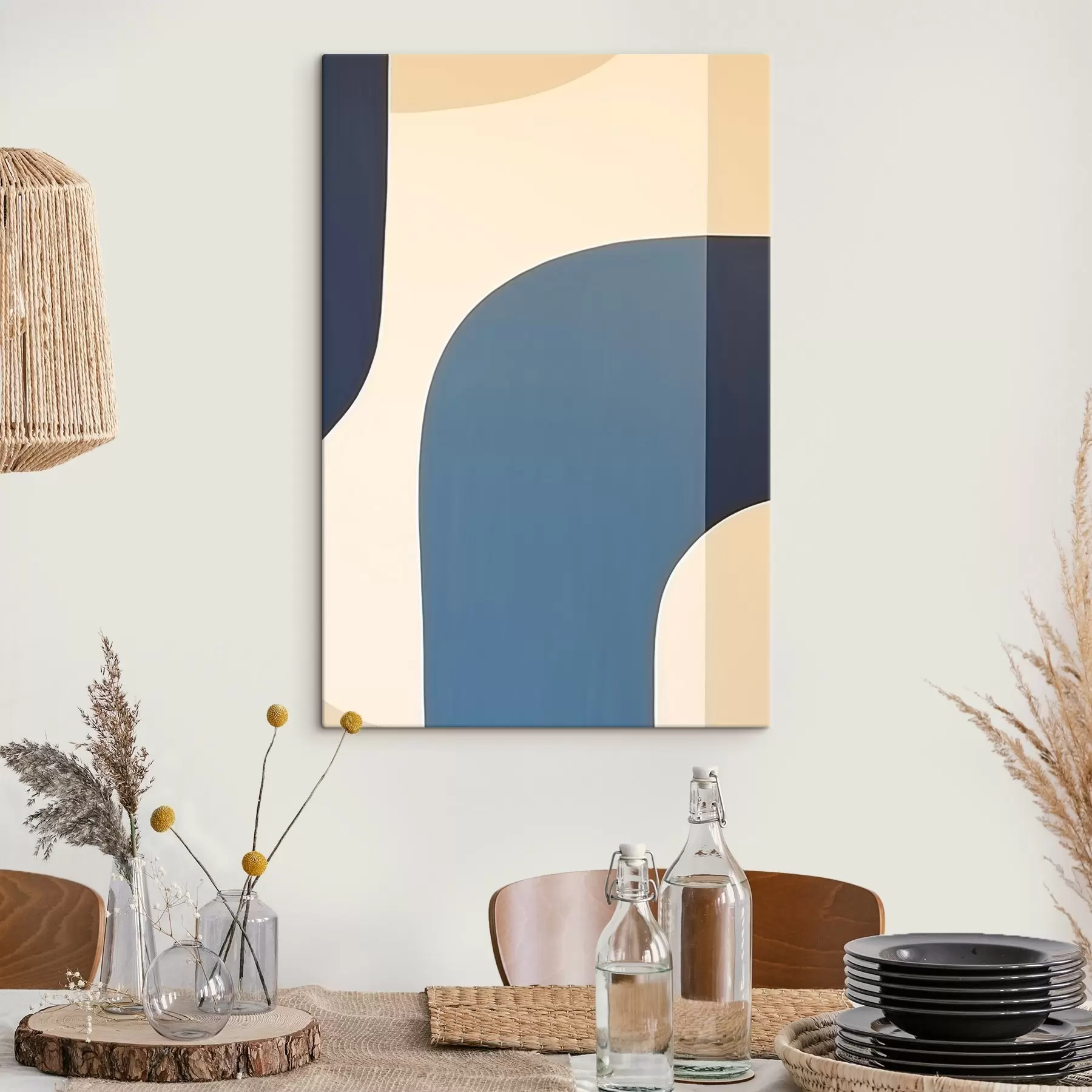 Obraz Abstraktní vlny Č. s45074